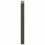 konsolbordben U-formet 2 stk. antracit 38 x (72-73) cm stål
