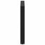 spisebordsben U-formet 2 stk. sort 80 x (72-73) cm stål