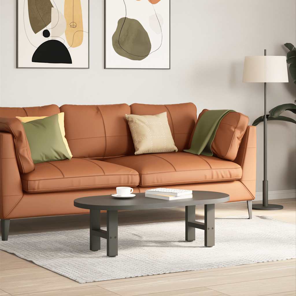 sofabordsben antracit 2 stk. 30x(30-31) cm stål
