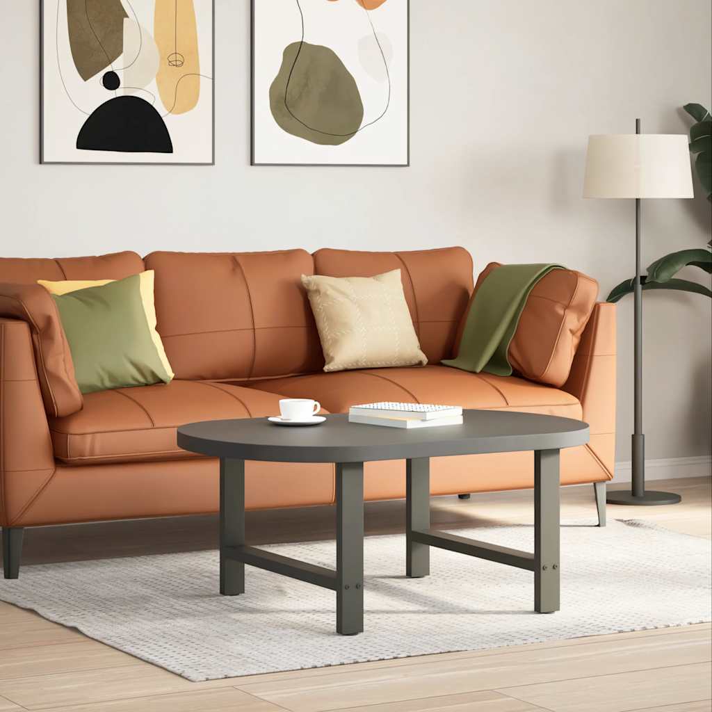 sofabordsben antracit 2 stk. 70 x (42-43) cm stål