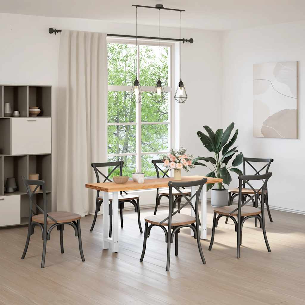 konsolbordben hvide 2 stk. 28 x (72-73) cm stål