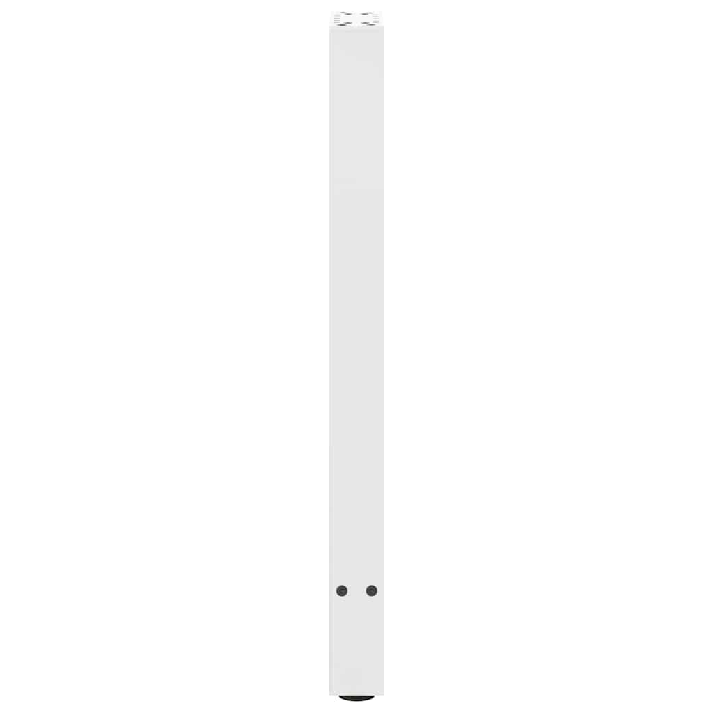 konsolbordben hvide 2 stk. 28 x (72-73) cm stål