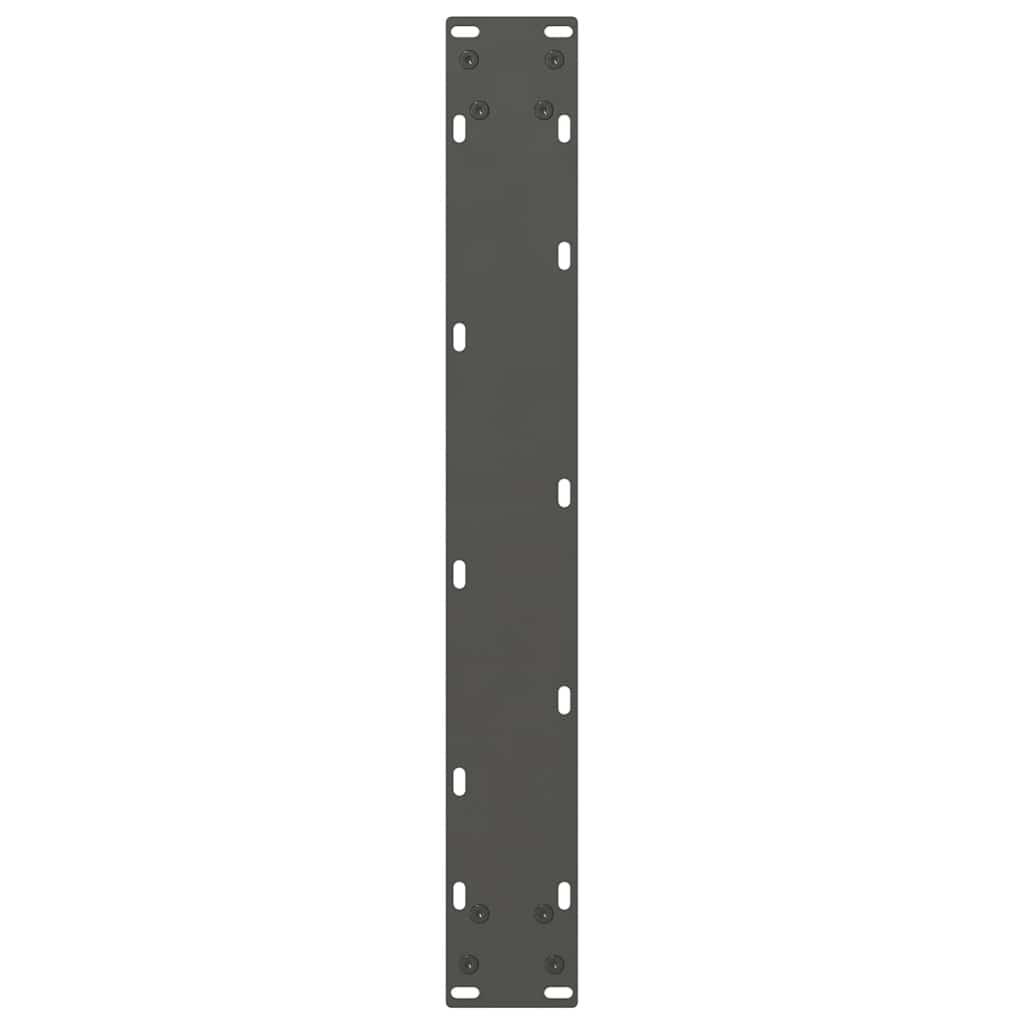 barbordsben antracit 2 stk. 60x(90-91) cm stål