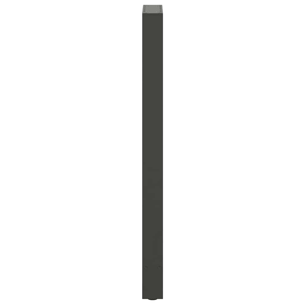 barbordsben antracit 2 stk. 50x(110-111) cm stål