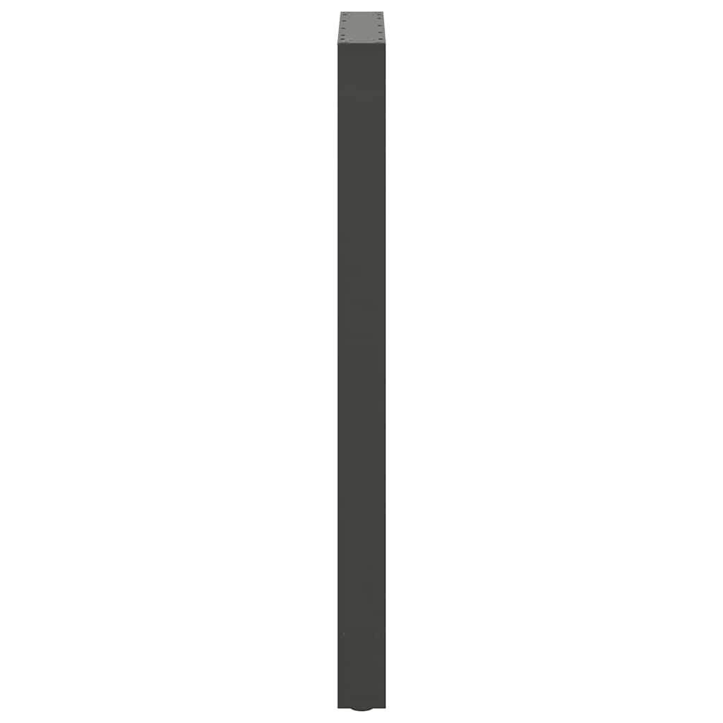 barbordsben antracit 2 stk. 60x(110-111) cm stål