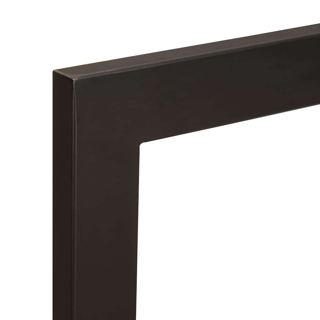 Stumtjener Flerfarvet 40 x 40 x 90 cm Solid genbrugs træ