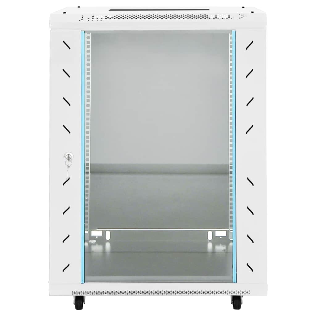 netværksskab 60x45x86 cm 15U 19" IP20 grå