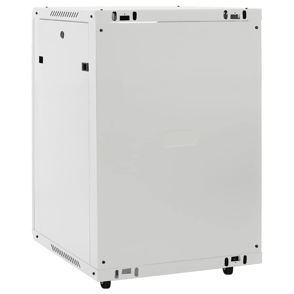 netværksskab 60x45x86 cm 15U 19" IP20 grå