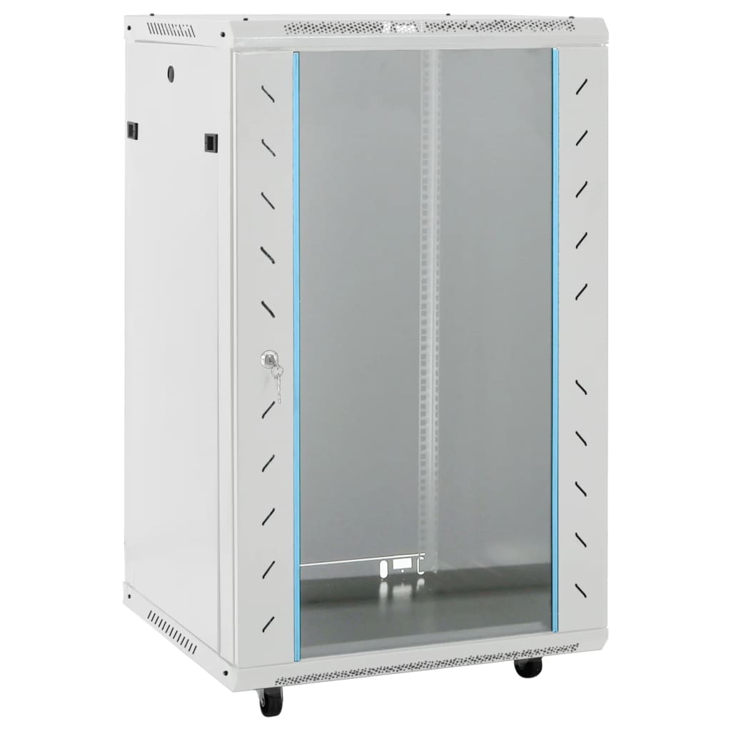 netværksskab 60x60x120 cm 18U 19" IP20 grå