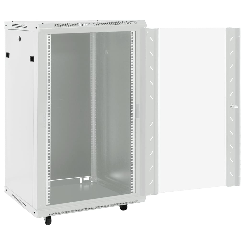 netværksskab 60x60x120 cm 18U 19" IP20 grå