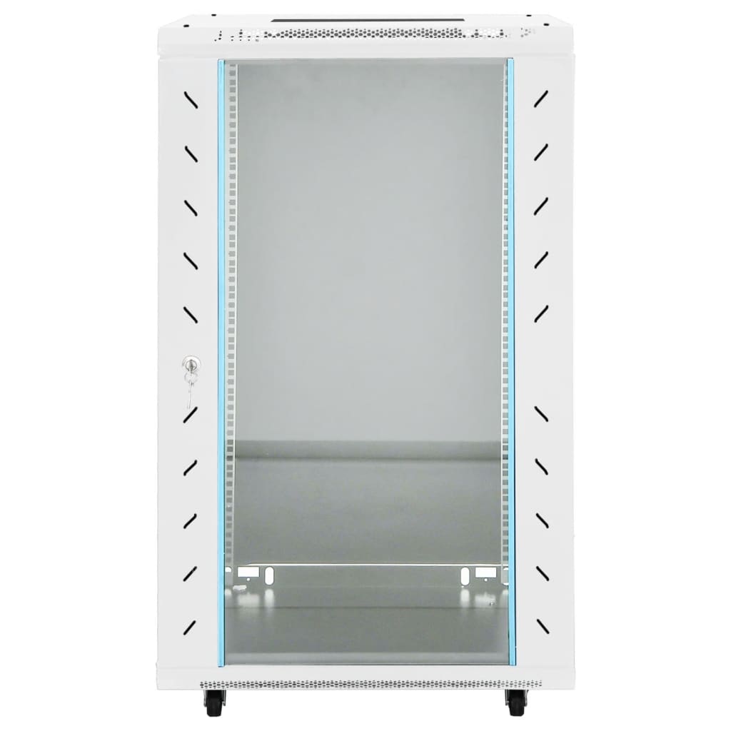 netværksskab 60x60x120 cm 18U 19" IP20 grå