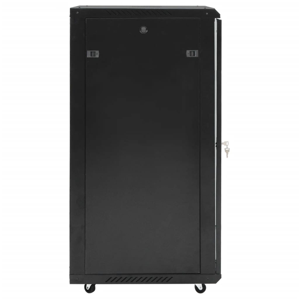 netværksskab 60x60x120 cm 22U 19" IP20 sort
