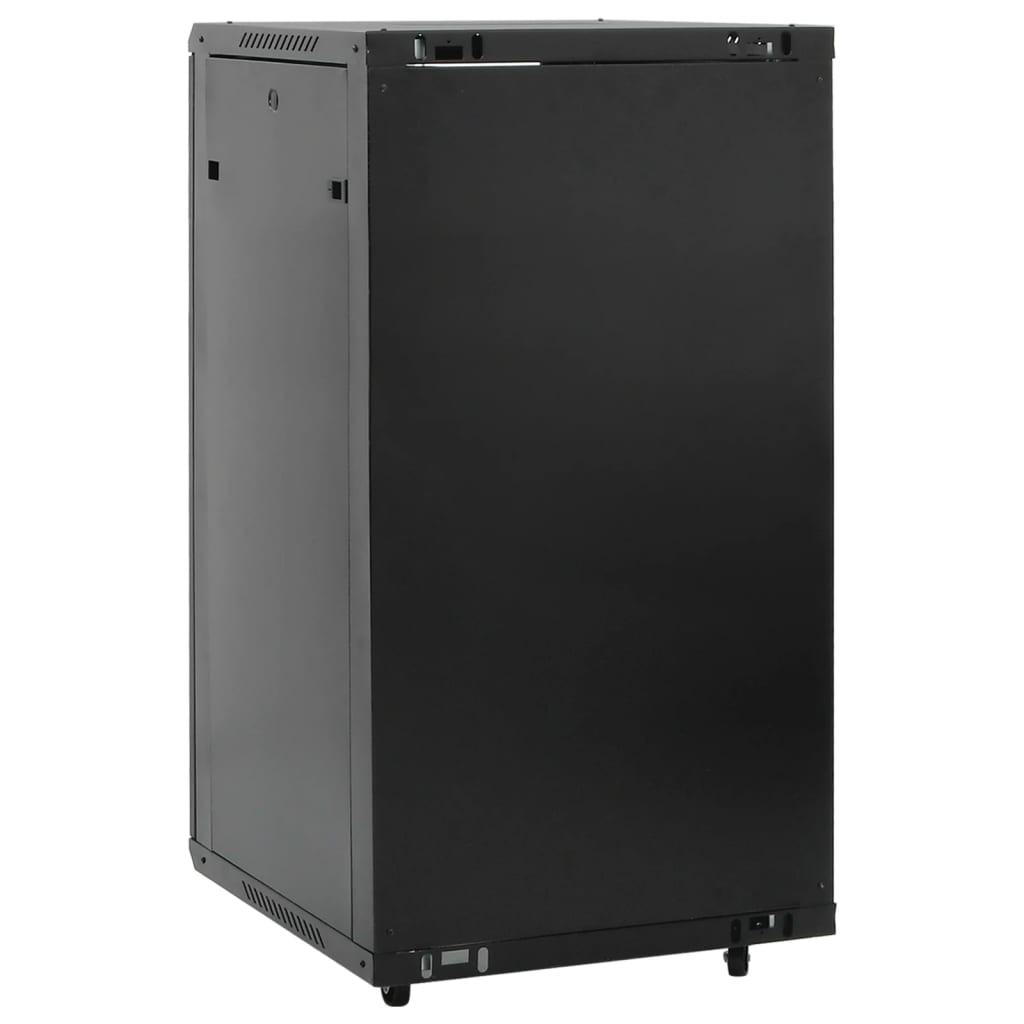 netværksskab 60x60x120 cm 22U 19" IP20 sort