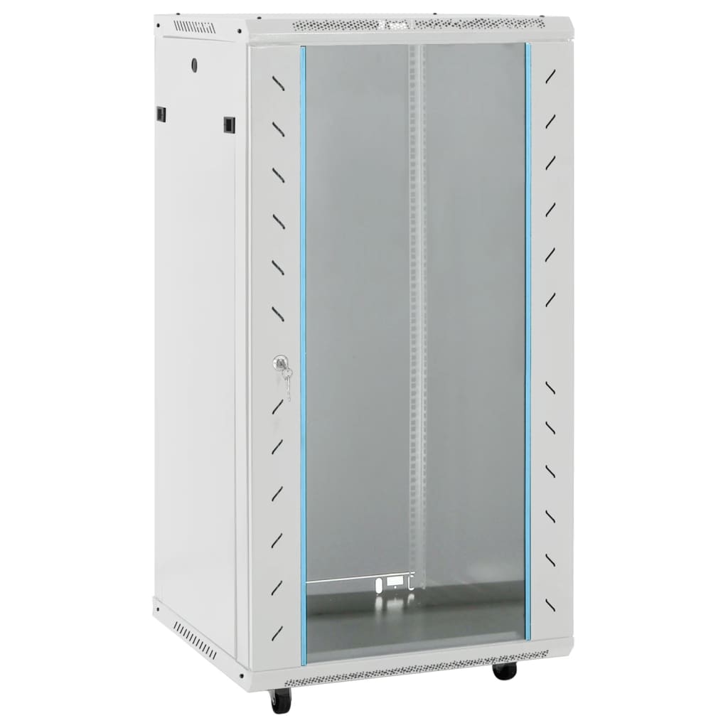 netværksskab 60x60x120 cm 22U 19" IP20 grå