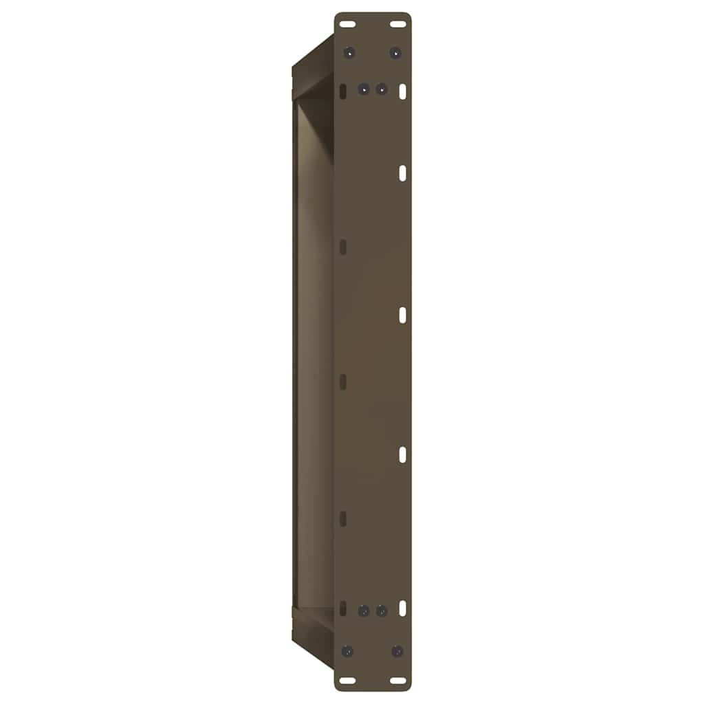 sofabordsben U-formet 2 stk. naturstål 70x(30-31) cm stål
