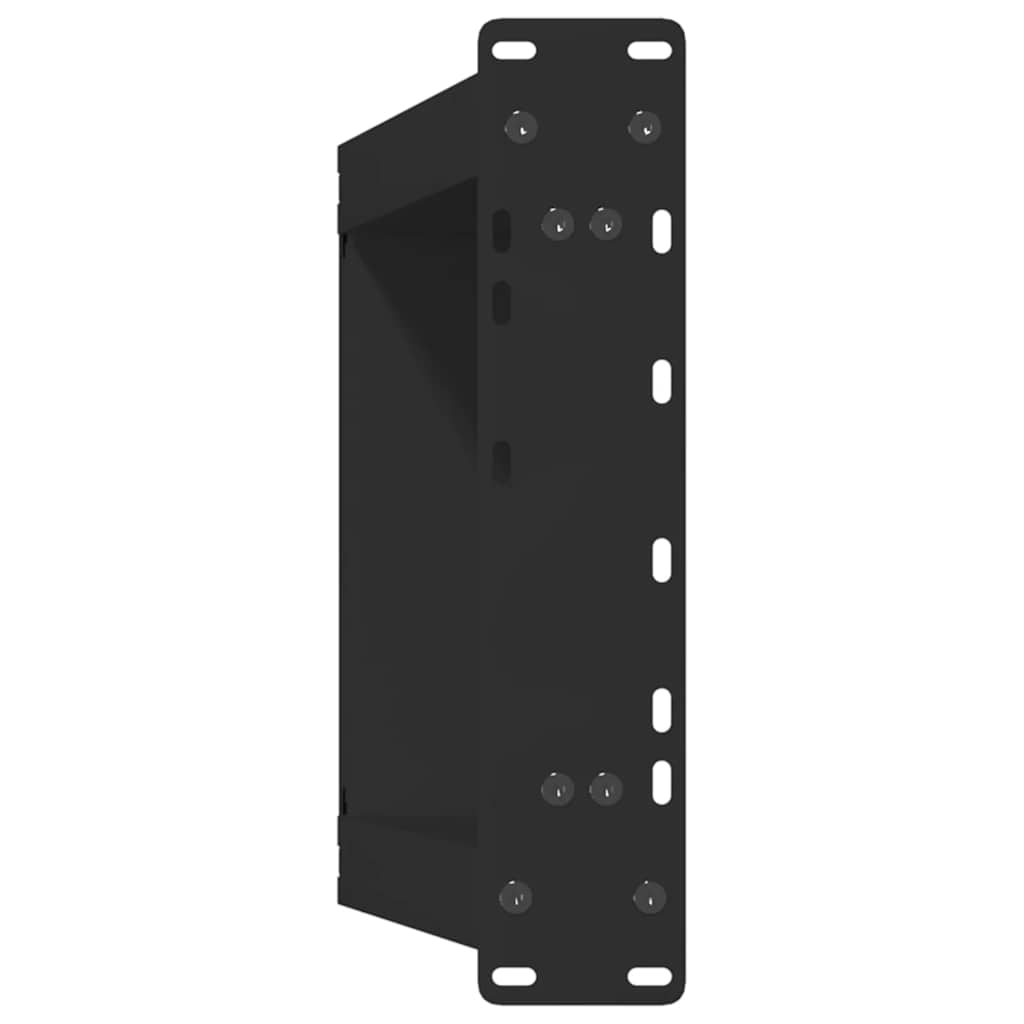 sofabordsben U-formet 2 stk. sort 38 x (42-43) cm stål