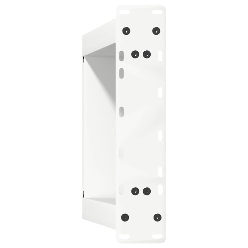 sofabordsben U-formet 2 stk. hvid 38 x (42-43) cm stål