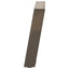 sofabordsben U-formet 2 stk. naturstål 70 x (42-43) cm stål