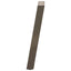 spisebordsben U-formet 2 stk. naturstål 60 x (72-73) cm stål