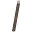 spisebordsben U-formet 2 stk. naturstål 80x(72-73) cm stål