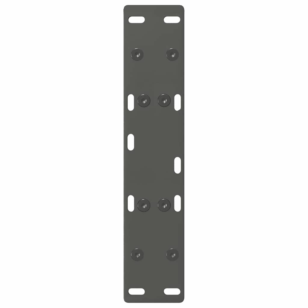 sofabordsben A-formet 2 stk. antracit 50x(30-31) cm stål