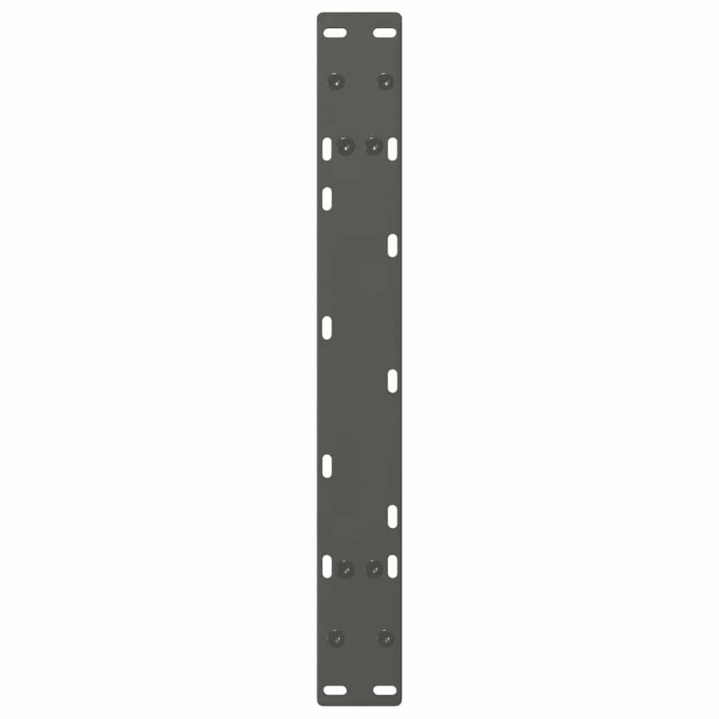 sofabordsben A-formet 2 stk. antracit 60x(30-31) cm stål