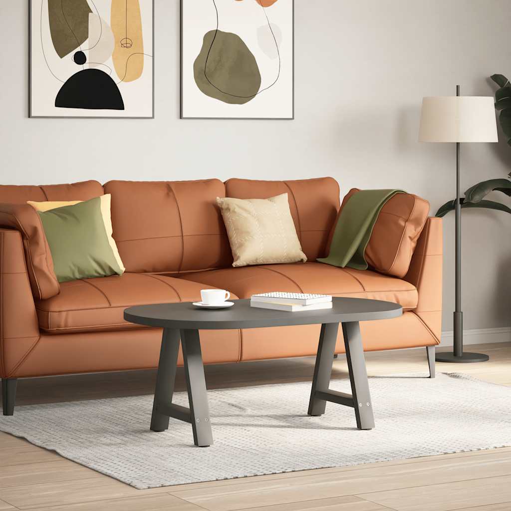 sofabordsben A-formet 2 stk. antracit 38 x (42-43) cm stål