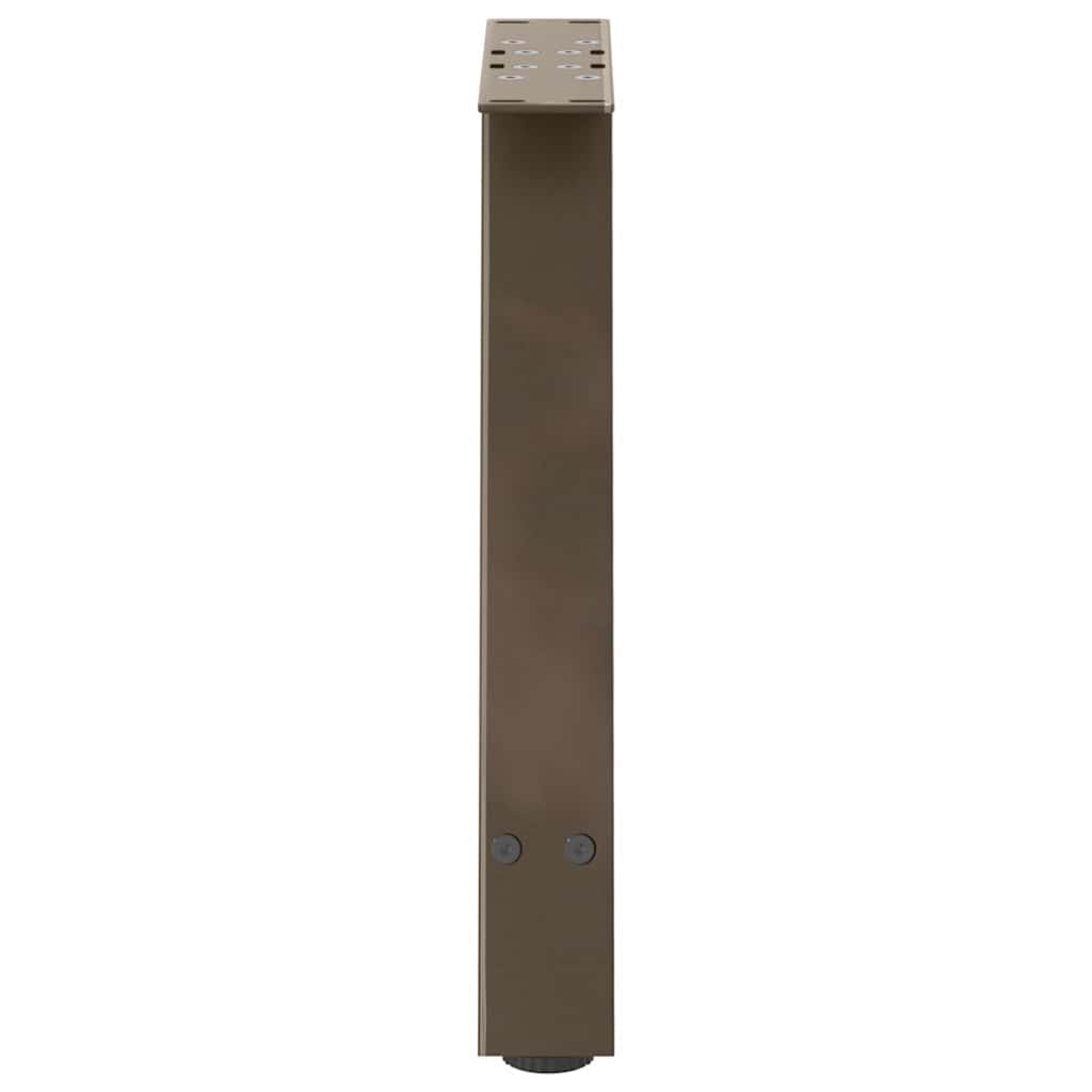 sofabordsben A-formet 2 stk. 50x(42-43) cm stål