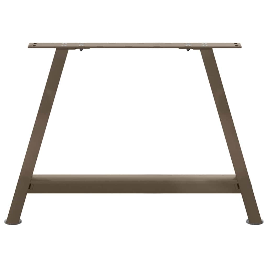 sofabordsben A-formet 2 stk. 60 x (42-43) cm stål