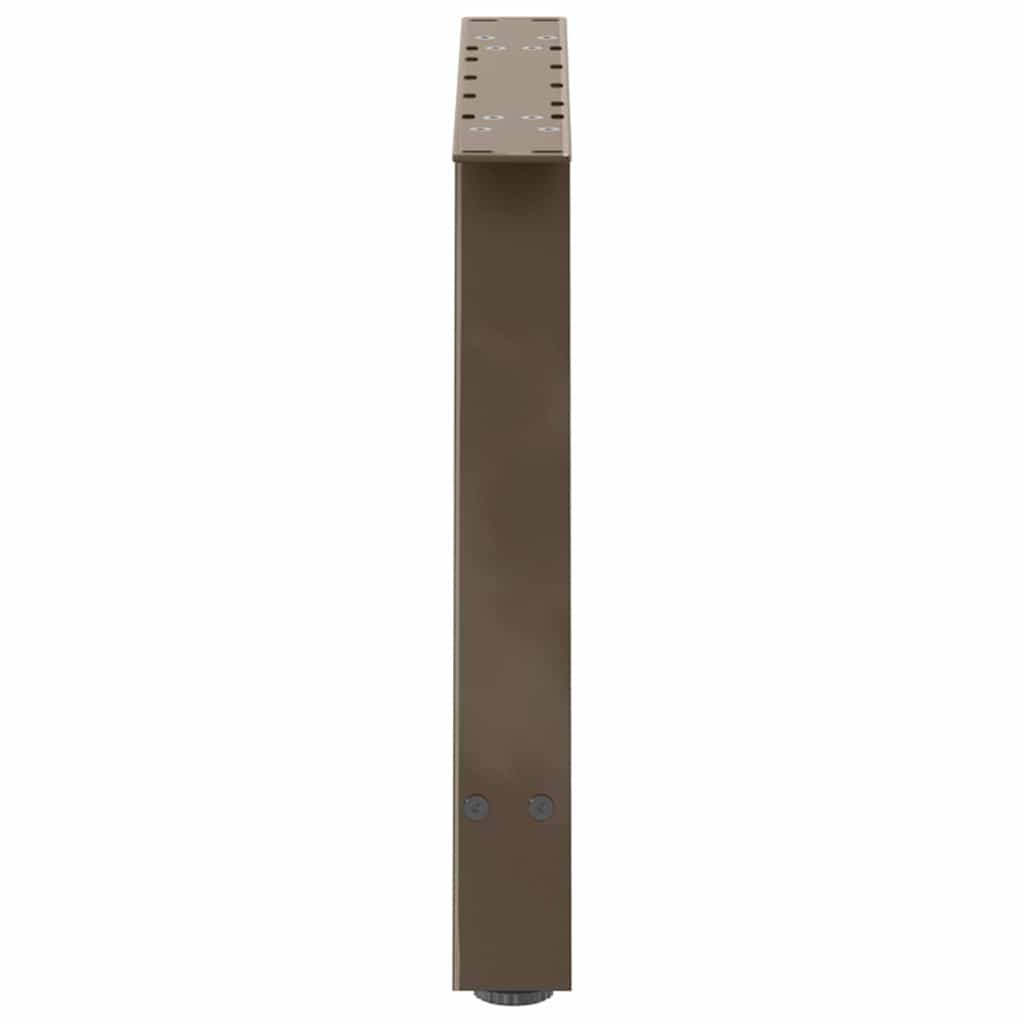 sofabordsben A-formet 2 stk. 60 x (42-43) cm stål
