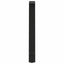 spisebordsben A-formet 2 stk. sort 50x(72-73) cm stål