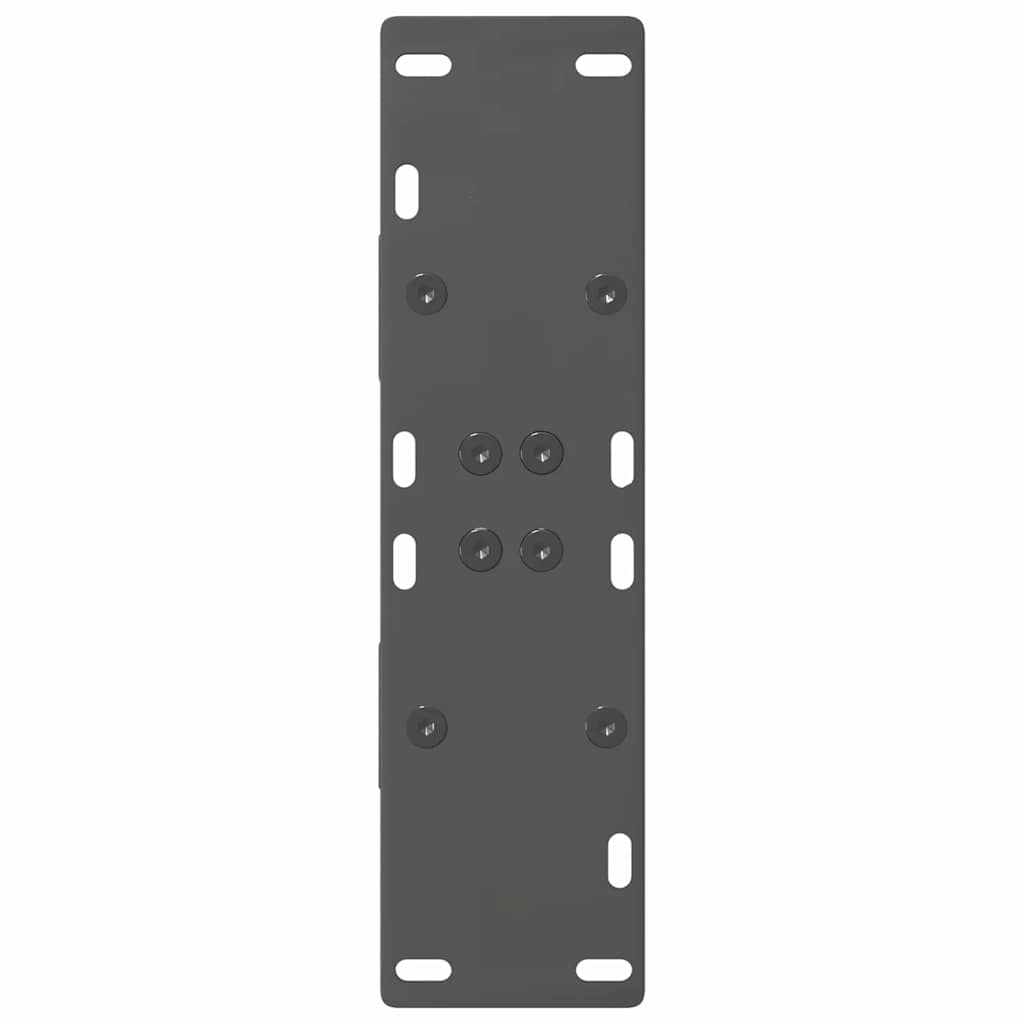 spisebordsben A-formet 2 stk. antracit 60 x (72-73) cm stål