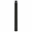 spisebordsben A-formet 2 stk. sort 90 x (72-73) cm stål
