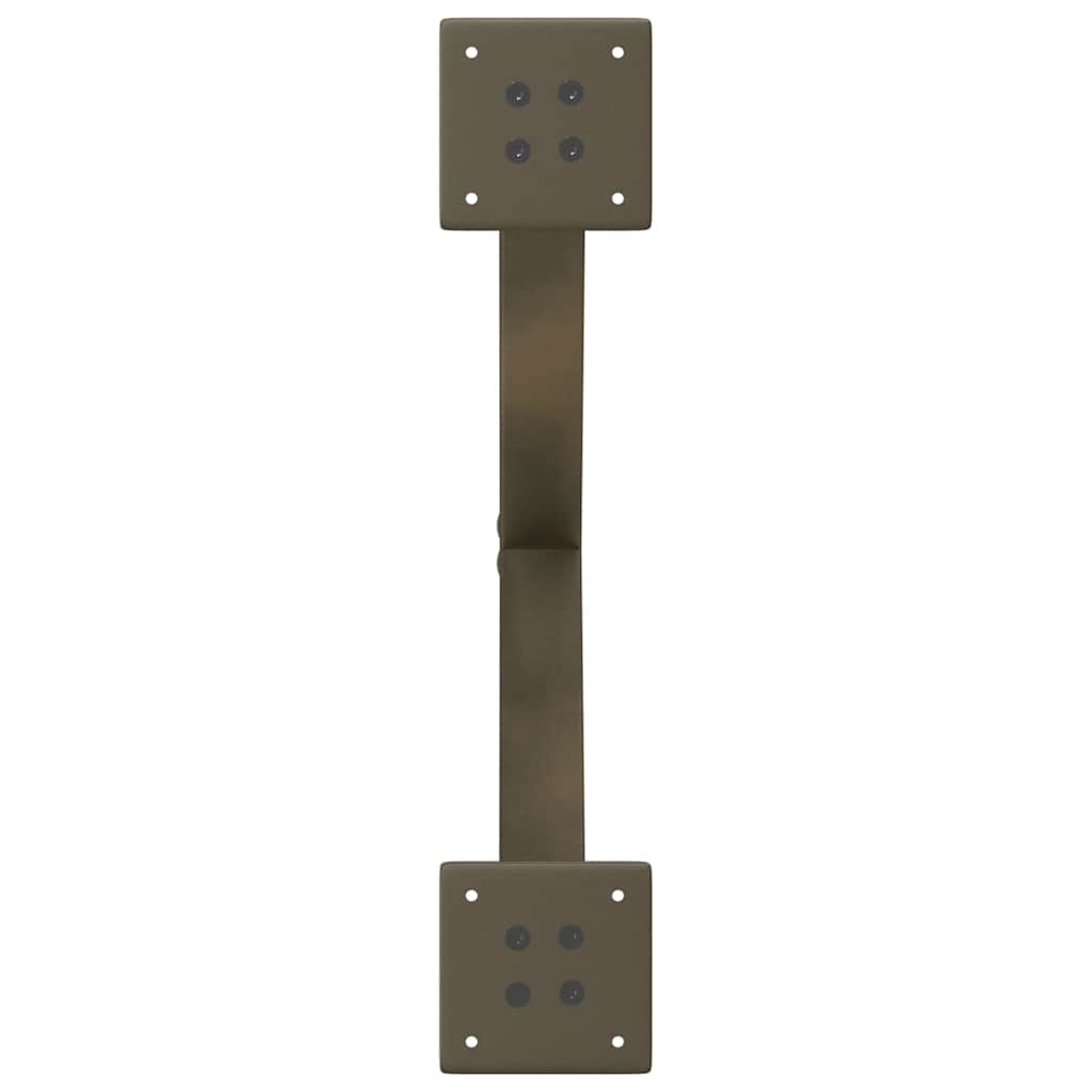sofabordsben X-formet 2 stk. naturstål 60x(30-31) cm stål