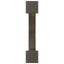 sofabordsben X-formet 2 stk. naturstål 70x(30-31) cm stål