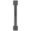 spisebordsben X-formet 2 stk. antracit 90 x (72-73) cm stål