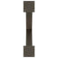 spisebordsben X-formet 3 stk. naturstål 80x(72-73) cm stål