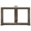 sofabordsben T-formet 2 stk. sort 50x25x(30-31) cm stål