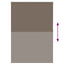 rullegardin mørklægning 100x150 cm stofbredde 95,7 cm polyester