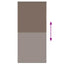 rullegardin mørklægning 100x230 cm stofbredde 95,7 cm polyester