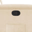 lænestol mikrofiberstof beige