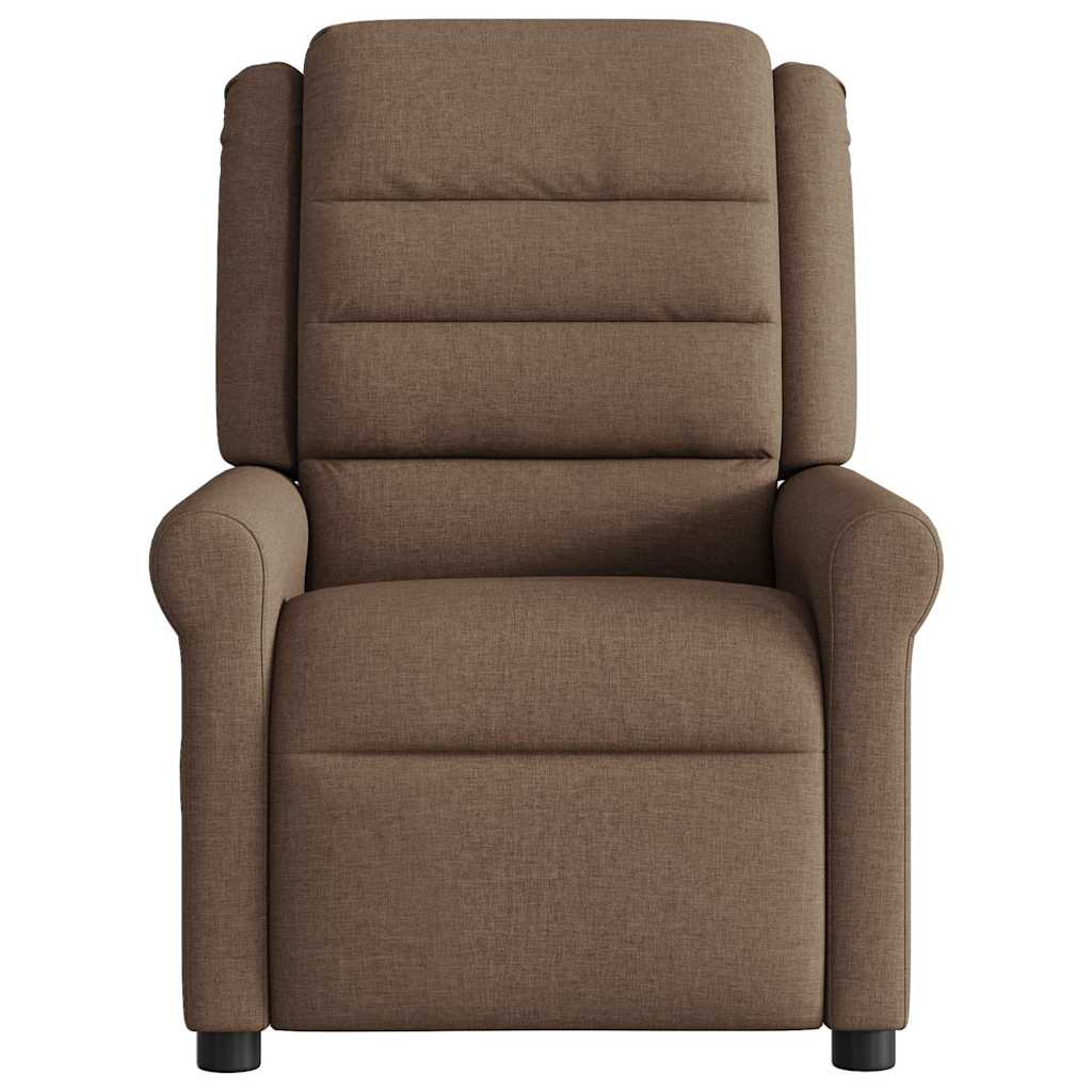 massagestol stof brun