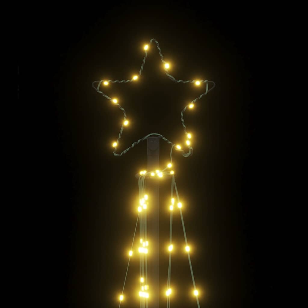 LED-juletræ 339 LED'er 182 cm varmt hvidt lys