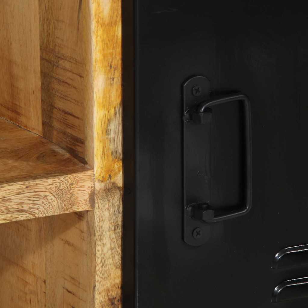 Sko bænk Brun 100 x 40 x 50 cm Massivt mangotræ