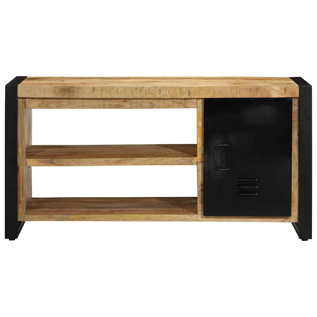 Sko bænk Brun 100 x 40 x 50 cm Massivt mangotræ