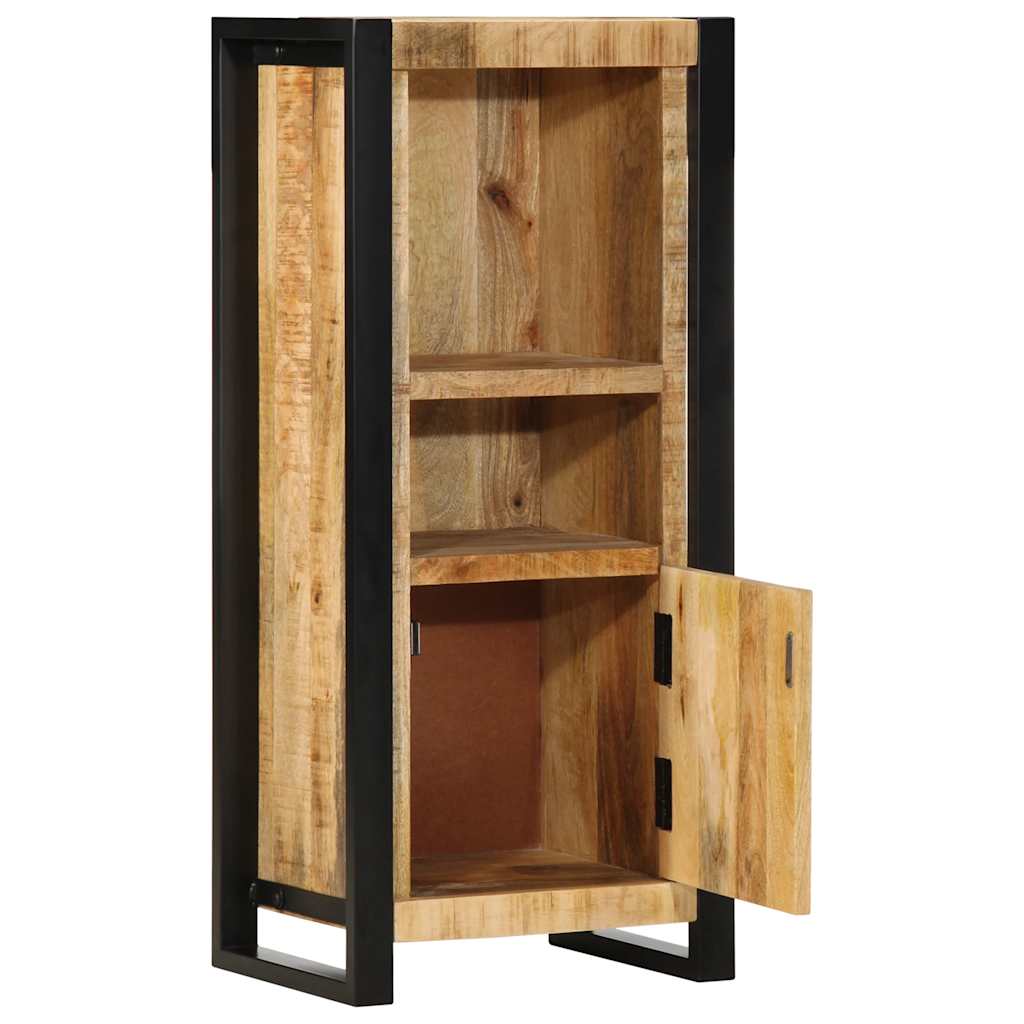 badeværelsesskab 40x30x90 cm massivt ru mangotræ