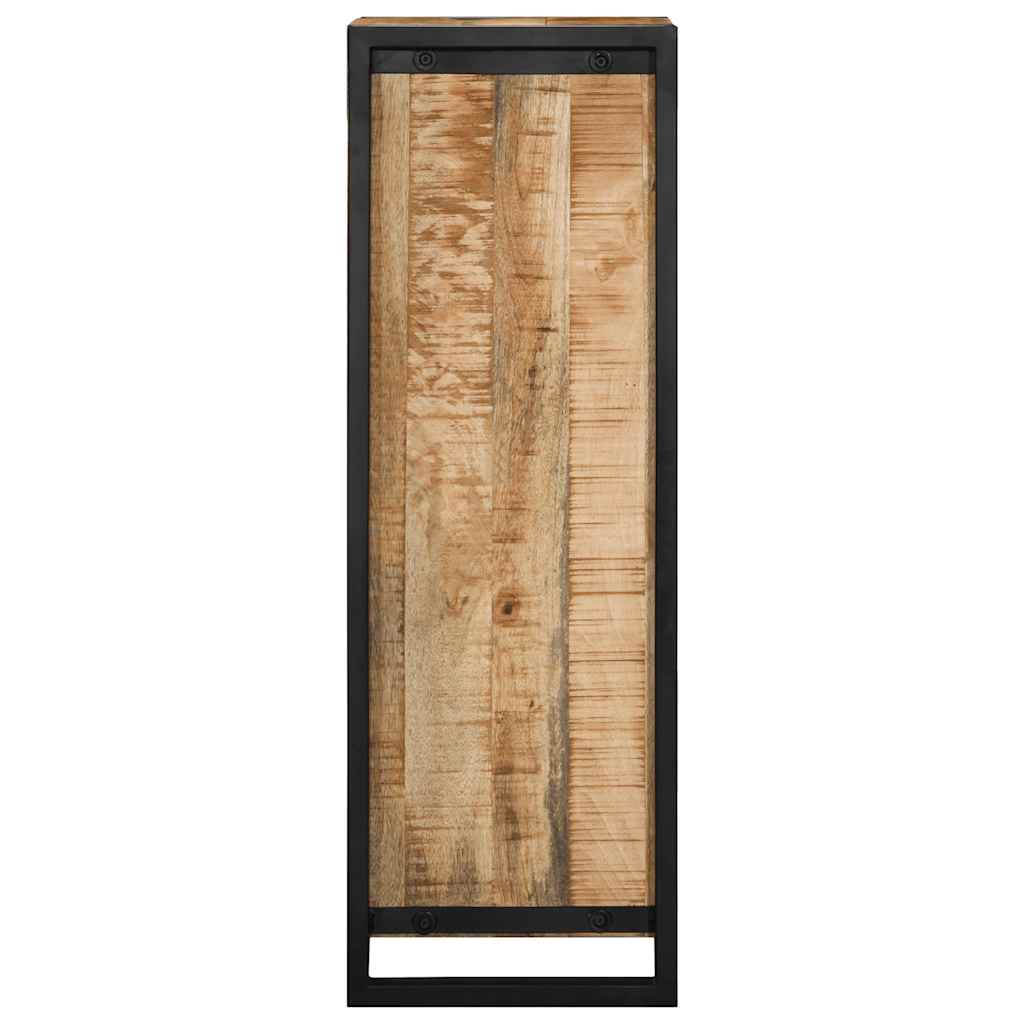 badeværelsesskab 40x30x90 cm massivt ru mangotræ