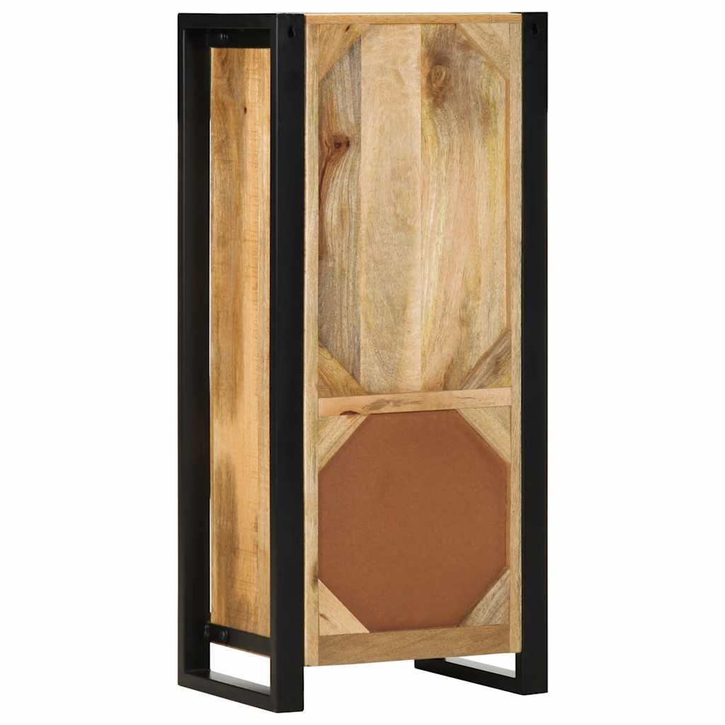 badeværelsesskab 40x30x90 cm massivt ru mangotræ