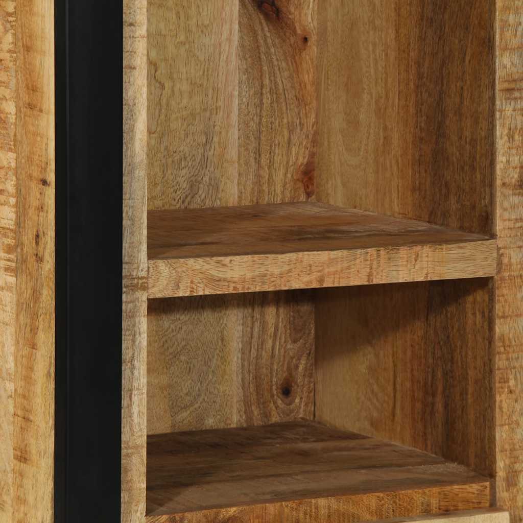 badeværelsesskab 40x30x90 cm massivt ru mangotræ