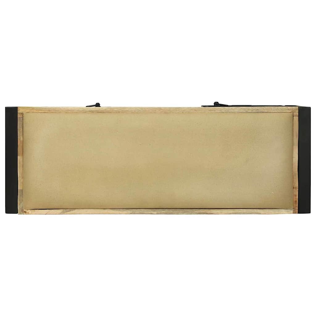 Bænkeskab Brun 100 x 35 x 50 cm Massivt mangotræ